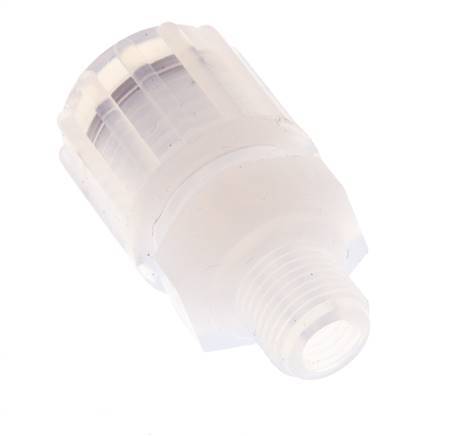 10x8mm & G1/8'' PFA Straight Cutting Fitting with Male Threads 10 bar