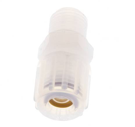 8x6mm & G1/4'' PFA Straight Cutting Fitting with Male Threads 10 bar