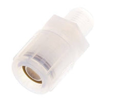 12x9mm & G1/4'' PFA Straight Cutting Fitting with Male Threads 10 bar