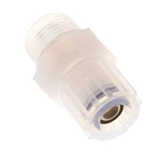 8x6mm & G3/8'' PFA Straight Cutting Fitting with Male Threads 10 bar