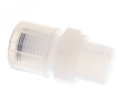 10x8mm & G3/8'' PFA Straight Cutting Fitting with Male Threads 10 bar