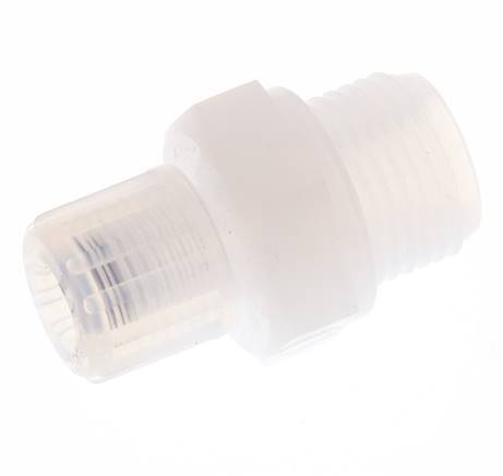 8x6mm & G1/2'' PFA Straight Cutting Fitting with Male Threads 10 bar