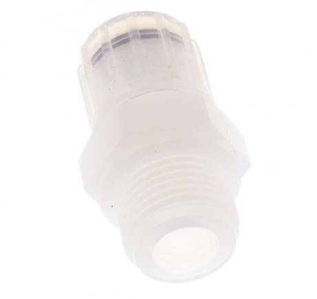 12x9mm & G1/2'' PFA Straight Cutting Fitting with Male Threads 10 bar