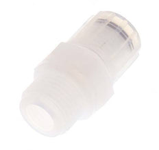 12x9mm & G1/2'' PFA Straight Cutting Fitting with Male Threads 10 bar