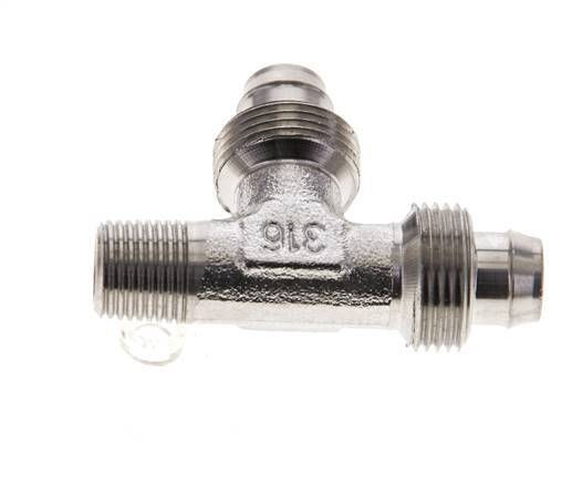 8x6mm & G1/8'' PVDF Straight Compression Fitting with Female Threads 10 bar