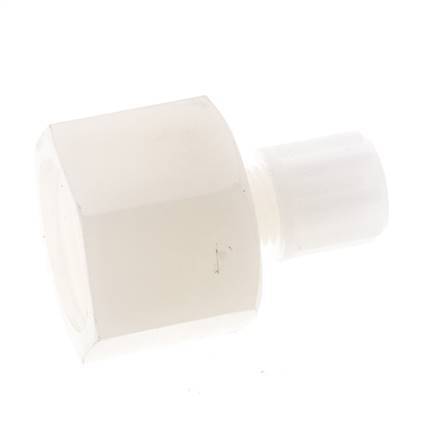 6x4mm & G1/2'' PVDF Straight Compression Fitting with Female Threads 10 bar