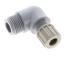 10x8mm & G1/2'' PA Elbow Compression Fitting with Male Threads 10 bar
