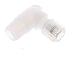 6x4mm & G1/4'' PFA Elbow Cutting Fitting with Male Threads 10 bar