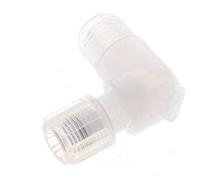 6x4mm & G1/4'' PFA Elbow Cutting Fitting with Male Threads 10 bar