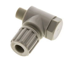 8x6mm & G1/8'' PP Elbow Compression Fitting with Male Threads with Banjo Bolt 10 bar