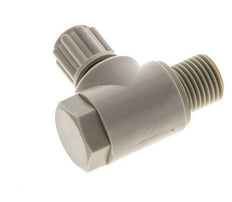 6x4mm & G1/4'' PP Elbow Compression Fitting with Male Threads with Banjo Bolt 10 bar