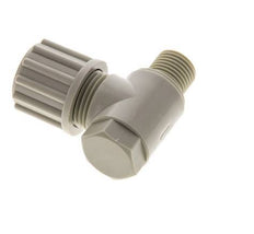 12x10mm & G1/4'' PP Elbow Compression Fitting with Male Threads with Banjo Bolt 10 bar