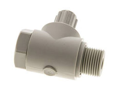 6x4mm & G3/8'' PP Elbow Compression Fitting with Male Threads with Banjo Bolt 10 bar