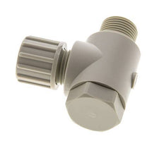 10x8mm & G3/8'' PP Elbow Compression Fitting with Male Threads with Banjo Bolt 10 bar