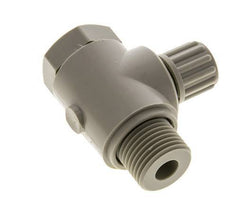 8x6mm & G1/2'' PP Elbow Compression Fitting with Male Threads with Banjo Bolt 10 bar