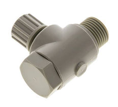 10x8mm & G1/2'' PP Elbow Compression Fitting with Male Threads with Banjo Bolt 10 bar
