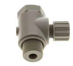 10x8mm & G1/2'' PP Elbow Compression Fitting with Male Threads with Banjo Bolt 10 bar