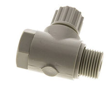 12x10mm & G1/2'' PP Elbow Compression Fitting with Male Threads with Banjo Bolt 10 bar