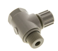 12x10mm & G1/2'' PP Elbow Compression Fitting with Male Threads with Banjo Bolt 10 bar