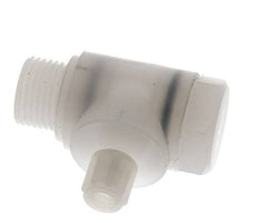6x4mm & G1/2'' PVDF Elbow Compression Fitting with Male Threads with Banjo Bolt 10 bar