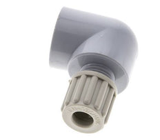 8x6mm & G3/8'' PA Elbow Compression Fitting with Female Threads 10 bar