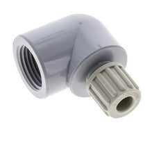 8x6mm & G1/2'' PA Elbow Compression Fitting with Female Threads 10 bar