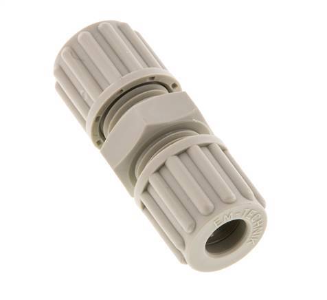 8x6mm PP Straight Compression Fitting 10 bar