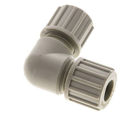 10x8mm PP Elbow Compression Fitting 10 bar