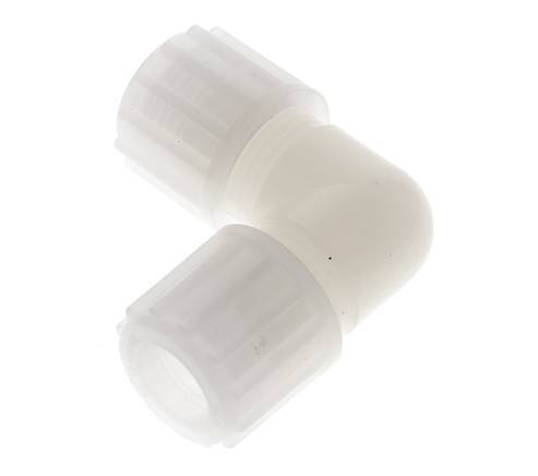 12x10mm PVDF Elbow Compression Fitting 10 bar
