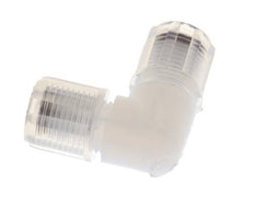 6x4mm & PFA Elbow Compression Fitting with Female Threads 10 bar