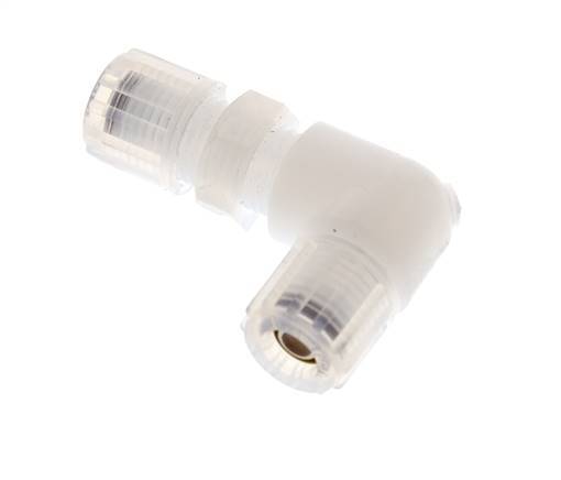8x6mm & PFA Elbow Compression Fitting with Female Threads Bulkhead 10 bar