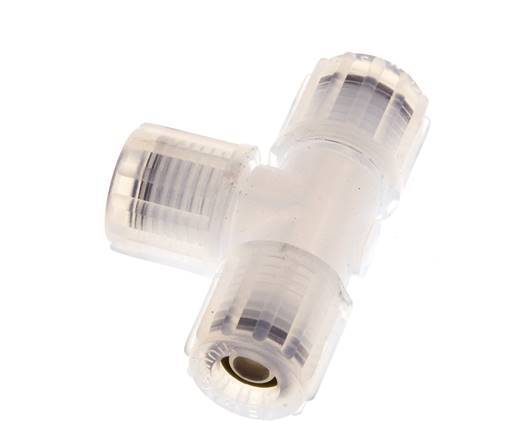 8x6mm PFA T-Shape Tee Cutting Fitting 10 bar