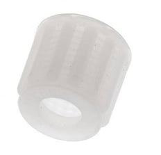 8x6mm (M14x1.5) PVDF Union Nut Knurled [5 Pieces]