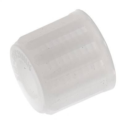 8x6mm (M14x1.5) PVDF Union Nut Knurled [5 Pieces]