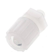 12x6mm & G1/8'' PVDF Straight Compression Fitting with Male Threads 10 bar PVC and PA