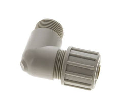 12x6mm & G3/8'' PVDF Elbow Compression Fitting with Male Threads 10 bar PVC and PA