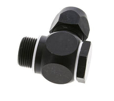 20x13mm & G3/4'' Aluminum Elbow Compression Fitting with Male Threads 10 bar PVC and PA