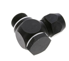 20x13mm & G3/4'' Aluminum Elbow Compression Fitting with Male Threads 10 bar PVC and PA