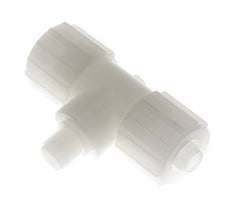 15x9mm & G1/4'' PVDF T-Shape Tee Compression Fitting with Male Threads 10 bar PVC and PA