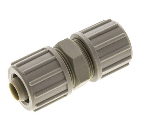 20x13mm PP Straight Compression Fitting 10 bar PVC and PA