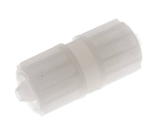 12x6mm PVDF Straight Compression Fitting 10 bar PVC and PA