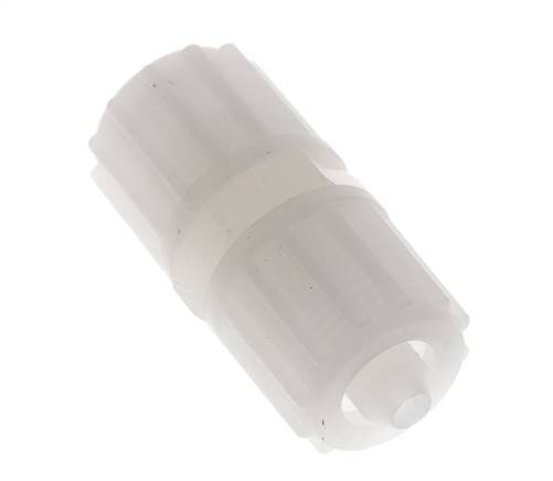 12x6mm PVDF Straight Compression Fitting 10 bar PVC and PA
