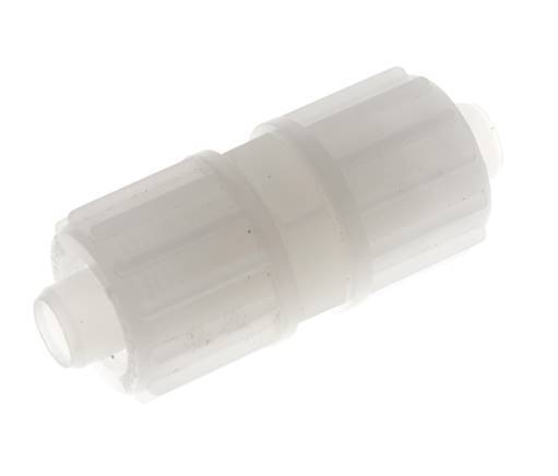 20x13mm PVDF Straight Compression Fitting 10 bar PVC and PA