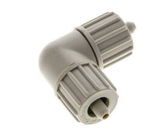 10x4mm PP Elbow Compression Fitting 10 bar PVC and PA