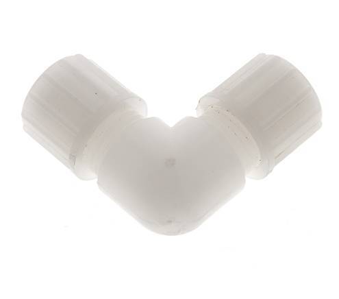 10x4mm PVDF Elbow Compression Fitting 10 bar PVC and PA