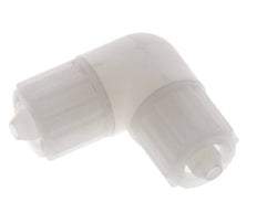 12x6mm PVDF Elbow Compression Fitting 10 bar PVC and PA
