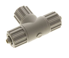 12x6mm PP T-Shape Tee Compression Fitting 10 bar PVC and PA