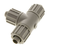16x10mm PP T-Shape Tee Compression Fitting 10 bar PVC and PA