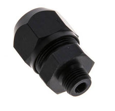 9x6mm & G1/8'' Aluminum Straight Compression Fitting with Male Threads 10 bar PVC and PA