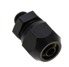 9x6mm & G1/8'' Aluminum Straight Compression Fitting with Male Threads 10 bar PVC and PA
